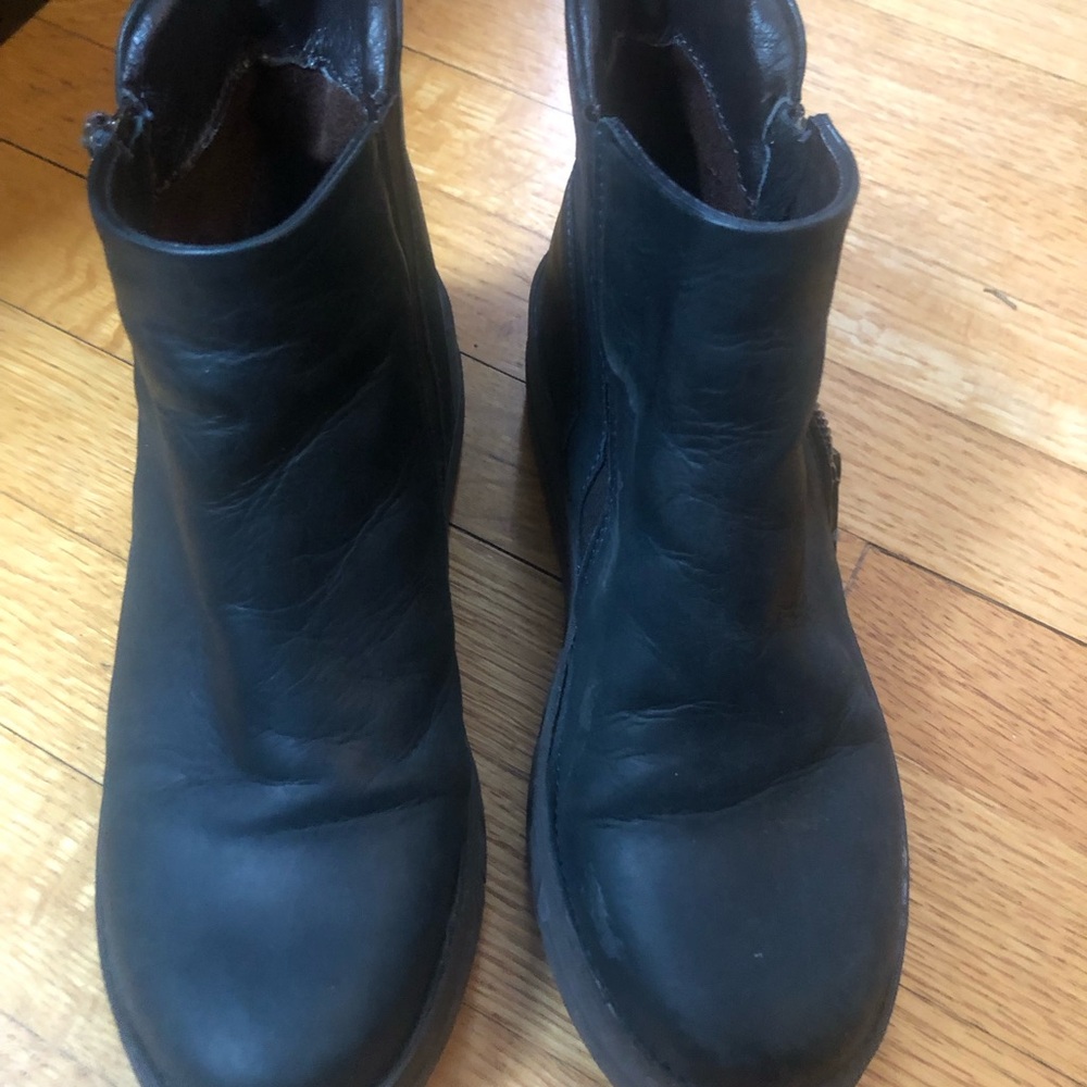 Women's Miz Mooz Green ankle boot